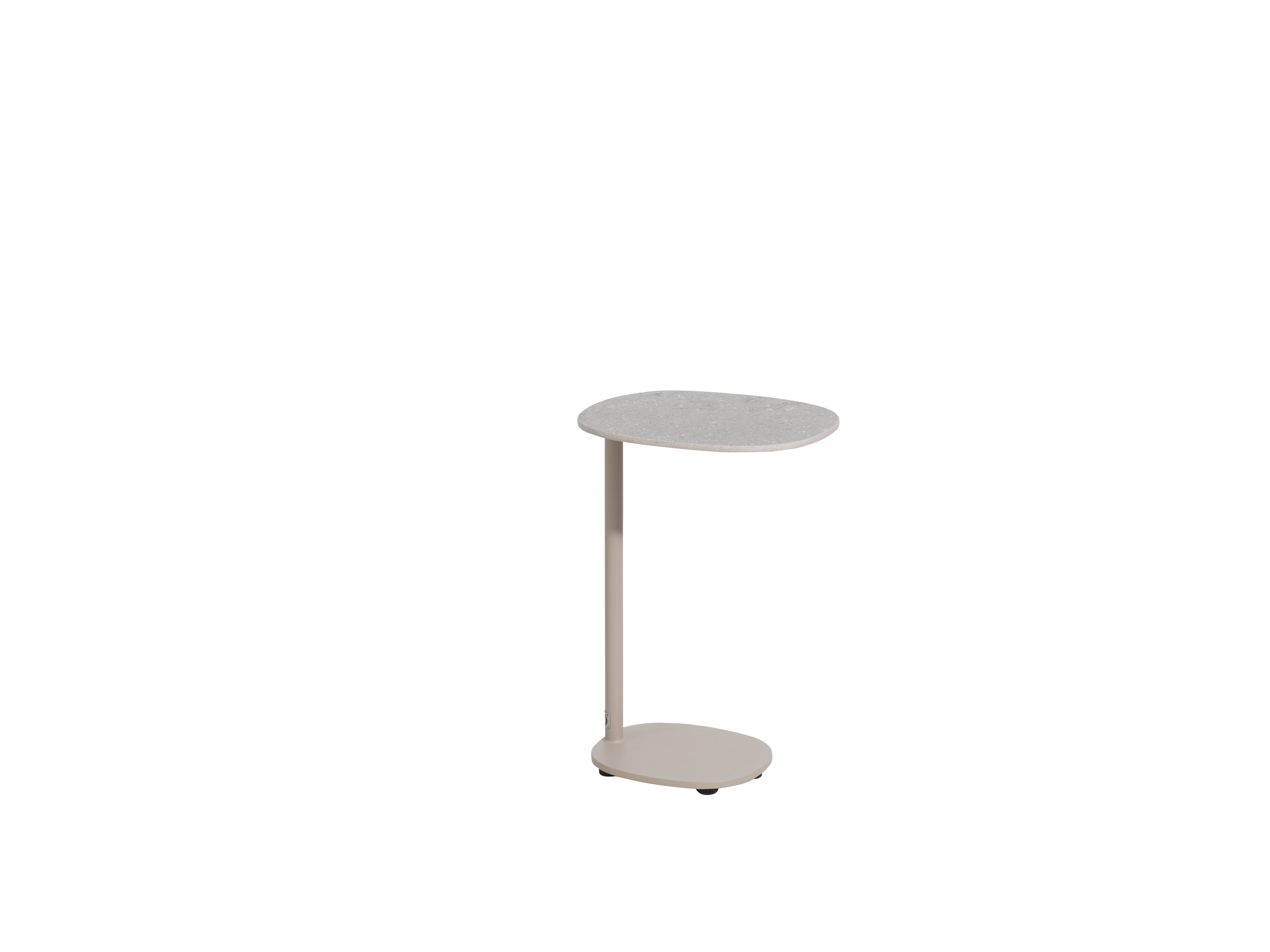  4 Seasons Sofie Ceramic Side Table - Latte